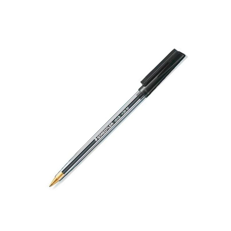 (430 M-9CP5) STAEDTLER BOLÍGRAFO STICK 430 NEGRO