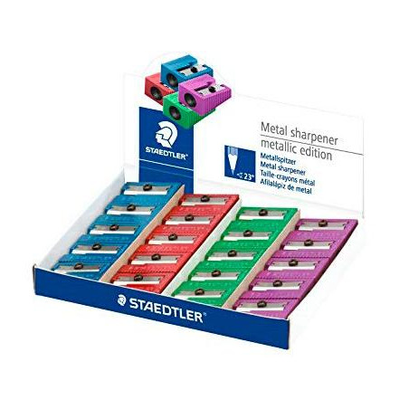 (510 10 PR2) STAEDTLER AFILALÁPICES METÁLICO C/SURTIDOS