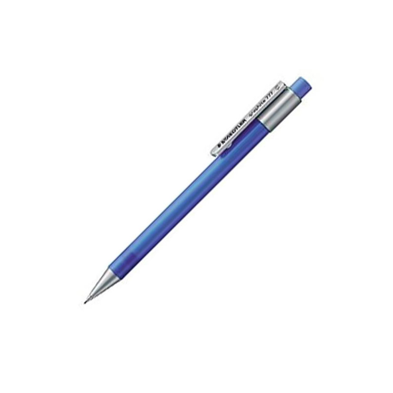 (777 05-33) STAEDTLER PORTAMINAS GRAPHITE 777 B 0.5 AZUL FROST