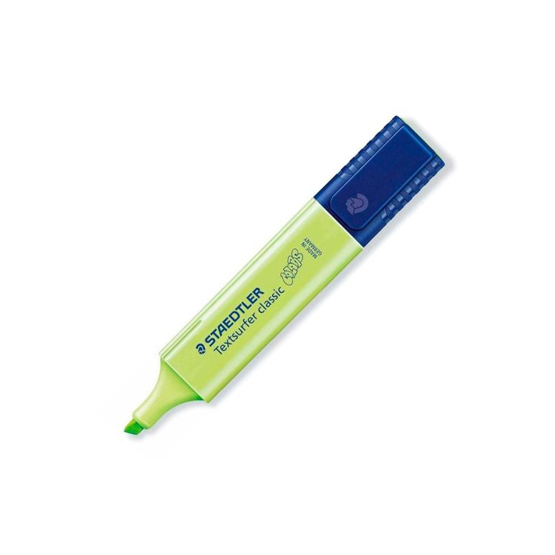 (364 C-530) STAEDTLER MARCADOR FLUORESCENTE TEXTSURFER CLASSIC PASTEL VERDE