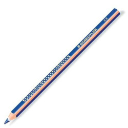 (1284-3) STAEDTLER LÁPICES DE COLORES JUMBO NORIS TRIANGULAR UNICOLOR AZUL