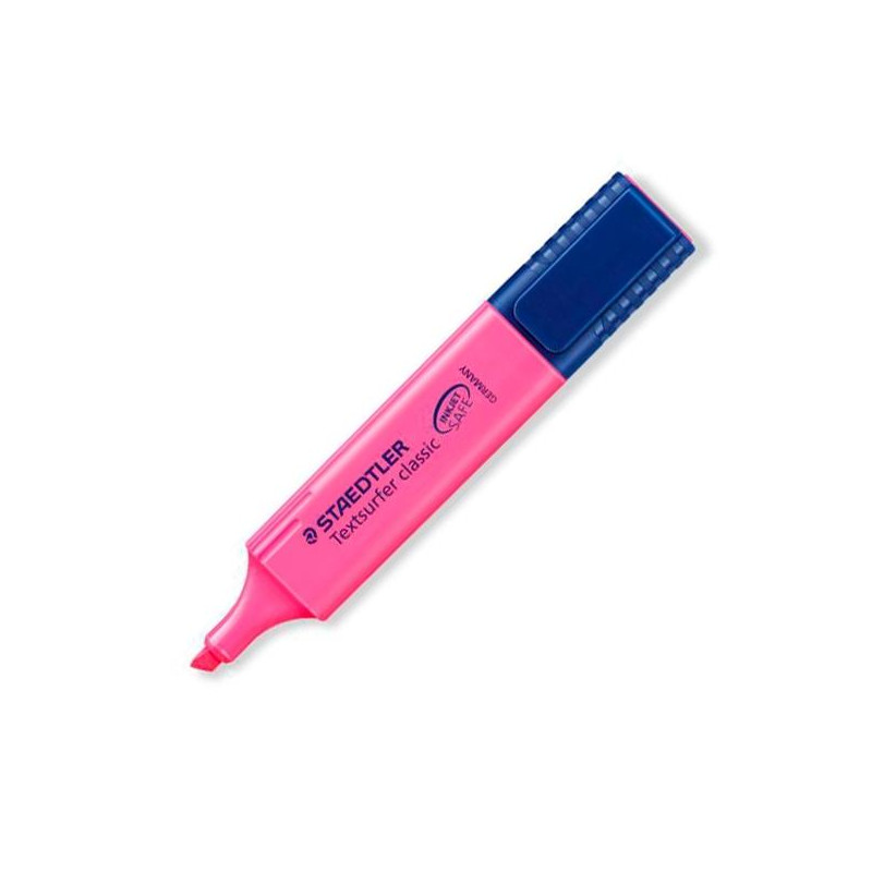 (364-23) STAEDTLER MARCADOR FLUORESCENTE TEXTSURFER CLASSIC FUCSIA