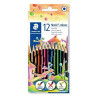 (185 C12) STAEDTLER LÁPIZ NORIS COLOUR WOPEX ECOLÓGICO ESTUCHE DE 12