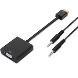 (A122-0126) AISENS CONVERSOR HDMI A SVGA + AUDIO