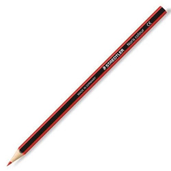 (185-2) STAEDTLER LÁPICES DE COLORES NORIS COLOUR MADERA WOPEX ECOLÓGICA ROJO CLARO