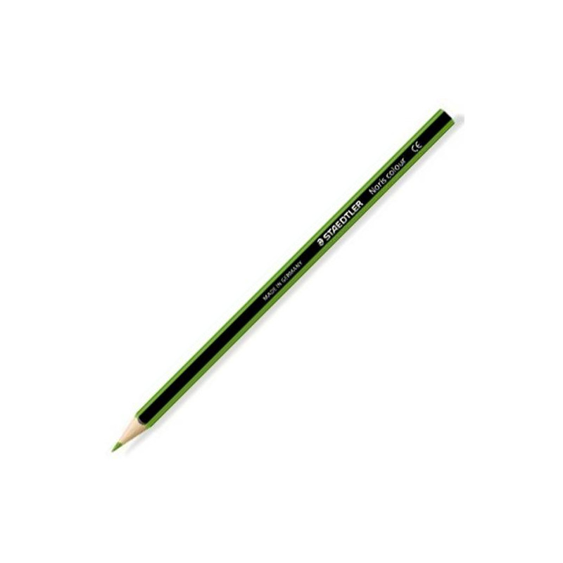 (185-50) STAEDTLER LÁPICES DE COLORES NORIS COLOUR MADERA WOPEX ECOLÓGICA VERDE CLARO