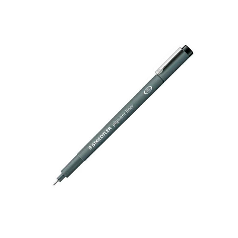 (308 04-9) STAEDTLER ROTULADOR CALIBRADO PIGMENT LINER 0.4MM NEGRO