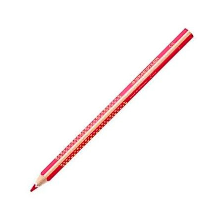 (1284-23) STAEDTLER LÁPICES DE COLORES JUMBO NORIS TRIANGULAR UNICOLOR ROSA
