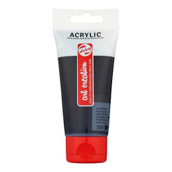 (3511701M) TALENS ART CREATION ACRÍLICO TUBO 75ML NEGRO MARFIL