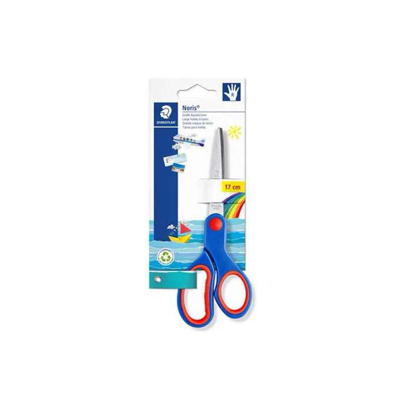 (965 17 NBK) STAEDTLER TIJERAS NORIS 17CM BLISTER