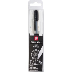 (POXPGBMIX3B) TALENS SAKURA BOLÍGRAFOS GELLY ROLL MIXED ESTUCHE DE 3 TRANSPARENTE/NEGRO/BLANCO