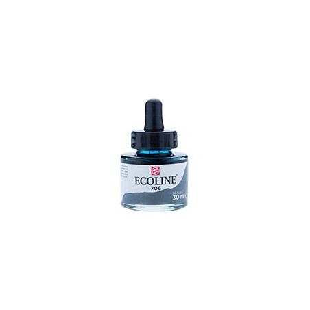 (11257061) TALENS ECOLINE ACUARELA LIQUIDA 30ML GRIS OSCURO