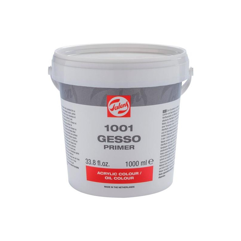 (24192001) TALENS PINTURA ACRÍLICA GESSO PRIMER 1001 PARA IMPRIMACIÓN BOTE 1000ML