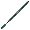 (68/63) STABILO ROTULADOR PEN 68 VERDE TIERRA CAJA 10 UD