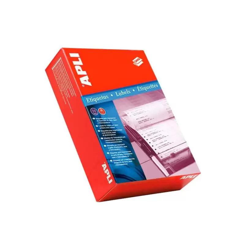(00004) APLI ETIQUETAS EN CONTINUO PLEGADAS EN ZIG-ZAG A 88 9X36 0 - 1