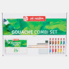 (9011613M) TALENS ART CREATION SET GOUACHE COMBI 12 TUBOS X 12ML COLORES SURTIDOS