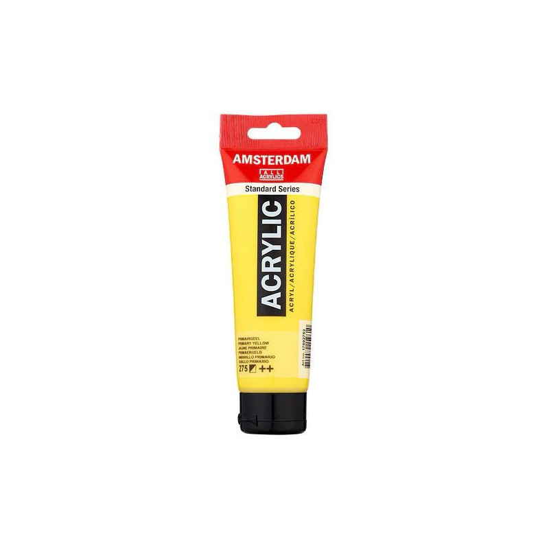 (17092752) TALENS AMSTERDAM STANDARD SERIES COLORES ACRÍLICOS TUBO 120ML AMARILLO PRIMARIO