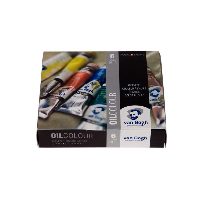 (2821406) TALENS VAN GOGH SET DE INICIACIÓN PINTURA AL ÓLEO DE 6 TUBOS DE 20ML COLORES SURTIDOS