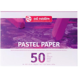 (9319002M) TALENS PAPEL DE DIBUJO ART CREATION A4 90GR PARA PASTELES PACK 50H