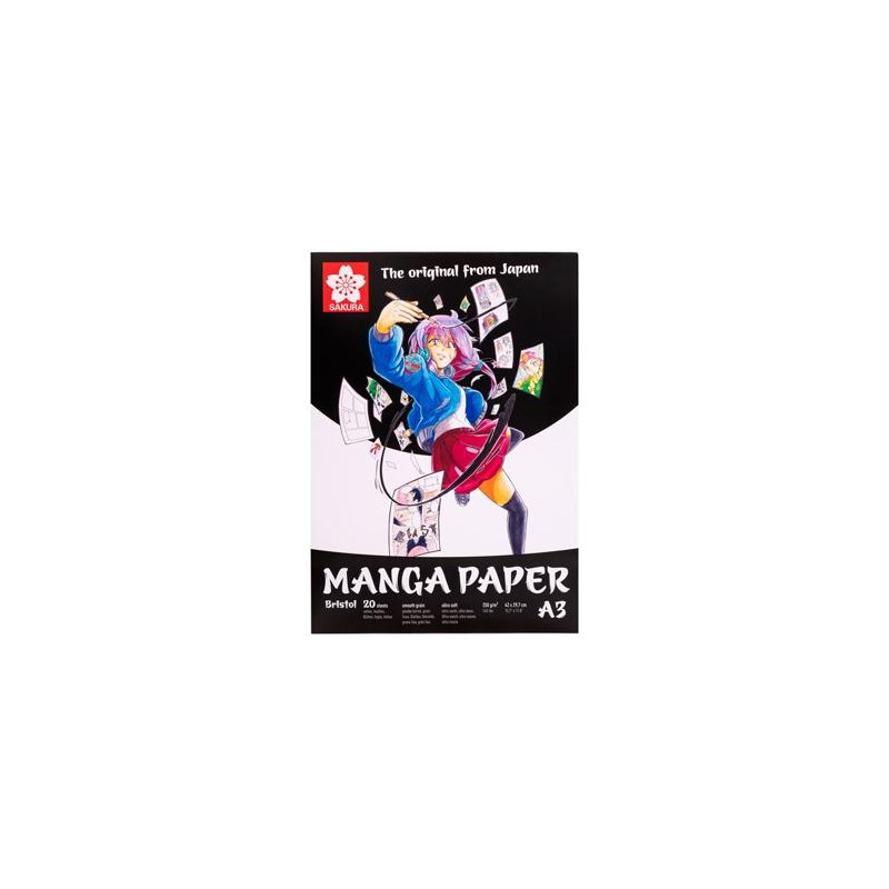 (93202942) TALENS PAPEL MANGA 250GR PARA ACUARELA A3 20 PÁGINAS