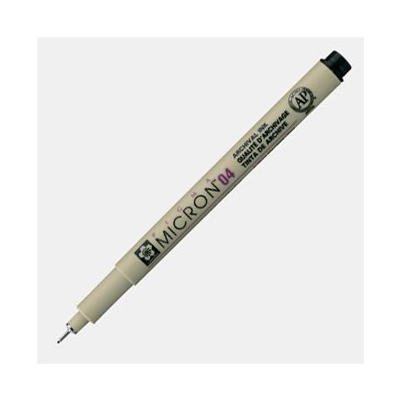(XSDK0449) TALENS SAKURA ROTULADOR PIGMA MICRON 04 0.40MM NEGRO