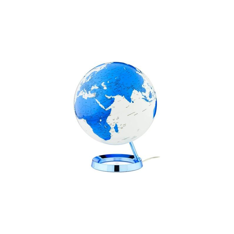 (0331F7N5INLBB) ATMOSPHERE ESFERA TERRESTRE LUMINOSA LIGHT & COLOUR HOT BLUE 30 CM CON LUZ AZUL