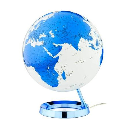 (0331F7N5INLBB) ATMOSPHERE ESFERA TERRESTRE LUMINOSA LIGHT & COLOUR HOT BLUE 30 CM CON LUZ AZUL