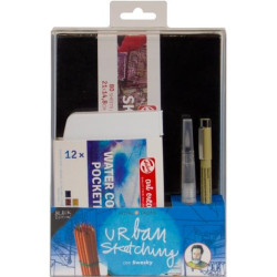 (PO200010) TALENS SET URBAN SKETCHING NEGRO