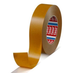 (51571-00000-00) TESA CINTA ADHESIVA DOBLE CARA DE FIBRA SIN TEJER 50MX19MM TRANSPARENTE