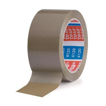 (04120-00042-00) TESA PRECINTO PVC STANDARD 66MX50MM MARRÓN