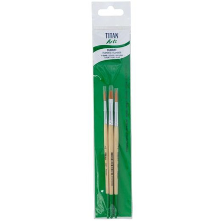 (129258134) TITAN ARTS SET DE PINCELES 81/4-6