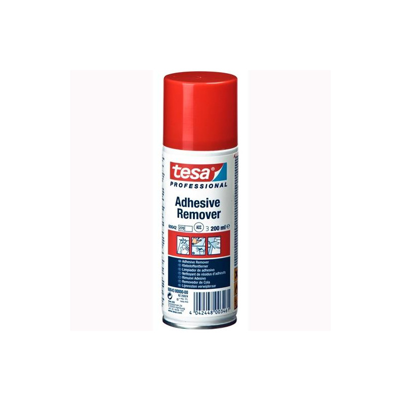(60042-00000-02) TESA LIMPIADOR DE ADHESIVO EN SPRAY BOTE 200ML