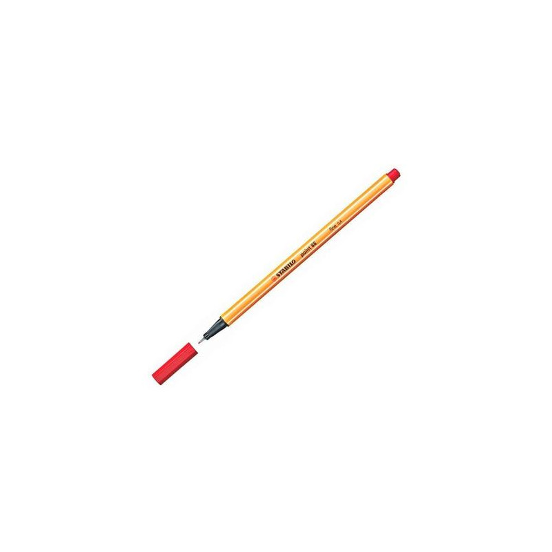 (88/040) STABILO ROTULADOR POINT 88 ROJO NEÓN CAJA 10 UD (88/040) STABILO ROTULADOR POINT 88 ROJO NEÓN CAJA 10 UD