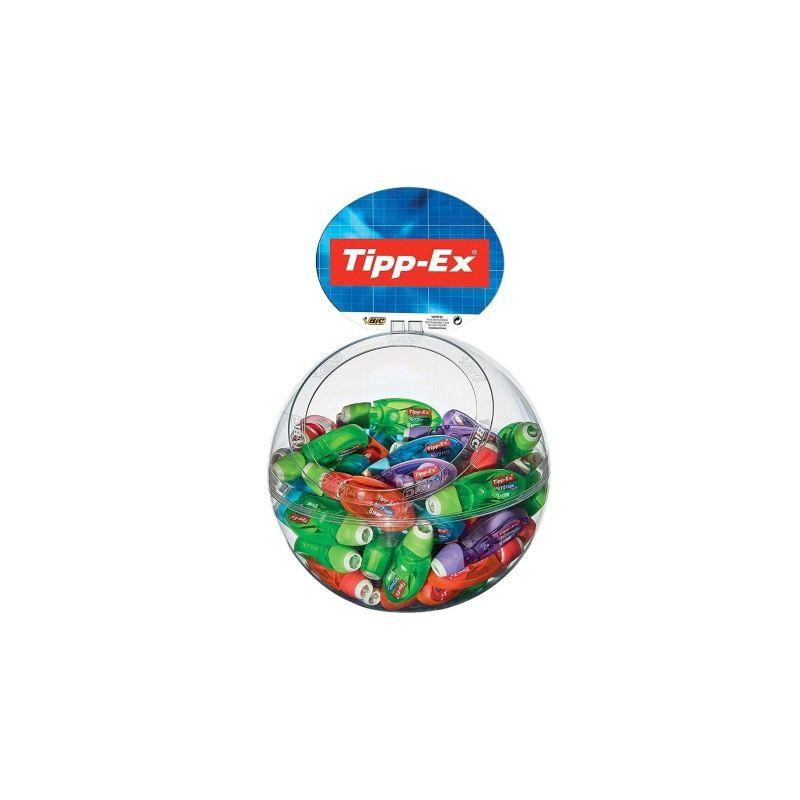 (8794321) TIPP-EX CINTA CORRECTORA TIPP-EX MICRO TAPE TWIST 5MMX8M EXPOSITOR 60 UD C/SURTIDOS