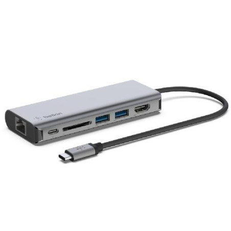 (AVC008BTSGY) BELKIN ADAPTADOR USB-C 5EN1 ETHERNET