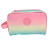 (T114-1053) TOYBAGS NECESER BLIN BLIN GRADIENT PINK 15X25X11CM IMPERMEABLE