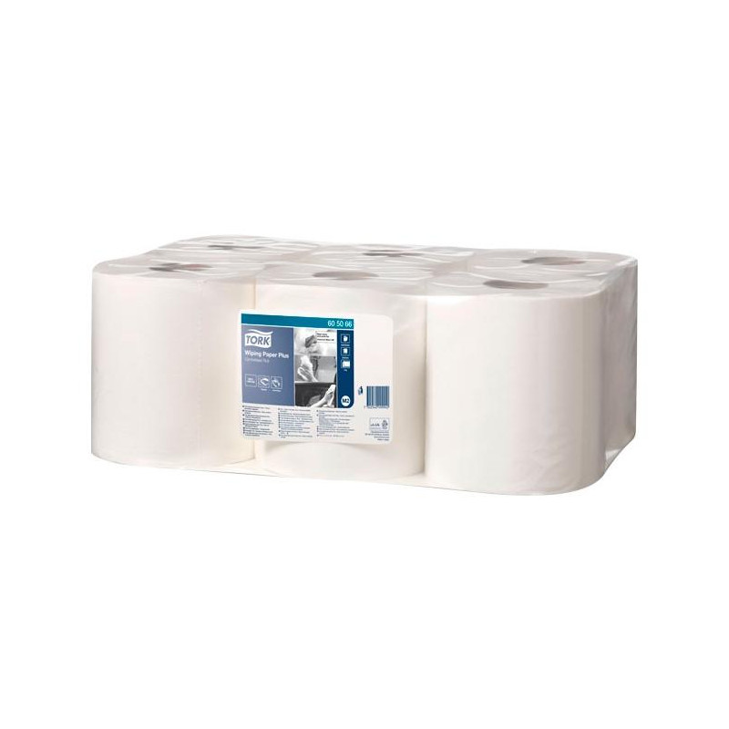 (605066) TORK ROLLO PAPEL DE SECADO EXTRA 2 CAPAS 150M BLANCO -PACK DE 6U-