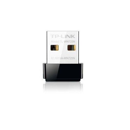 (TL-WN725N) TP-LINK ADAPTADOR USB WIFI WN725N 150MB BOTÓN WPS TAMAÑO NANO