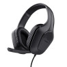 (24990) TRUST AURICULARES GAMING GXT 475 ZIROX HEADSET C/ MICROFONO DIADEMA AJUSTABLE JACK 3.5.MM NEGRO