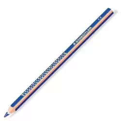 (1284-3) STAEDTLER LÁPICES DE COLORES JUMBO NORIS TRIANGULAR UNICOLOR AZUL