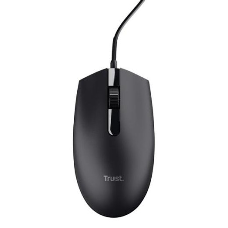 (25295) TRUST RATÓN TM-101 CABLE USB 1200DPI AMBIDIESTRO 3 BOTONES NEGRO