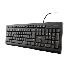 (23982) TRUST TECLADO TK150 TAMAÑO COMPACTO TECLEADO SILENCIADO RESISTENTE A LOS VERTIDOS CABLE 1.8M