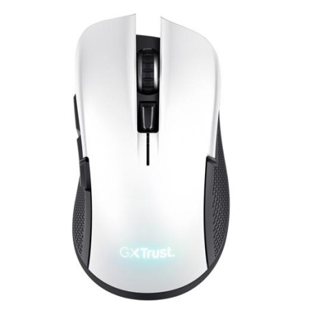 (24889) TRUST RATÓN GAMING GXT 923W INALÁMBRICO RECARGABLE 7200 DPI 6 BOTONES DIESTRO ILUMINACIÓN LED BLANCO