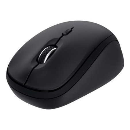 (25440) TRUST RATÓN OPTICO INALAMBRICO Y BLUETOOTH YVI+ 1600 DPI NEGRO 3 DISPOSITIVOS