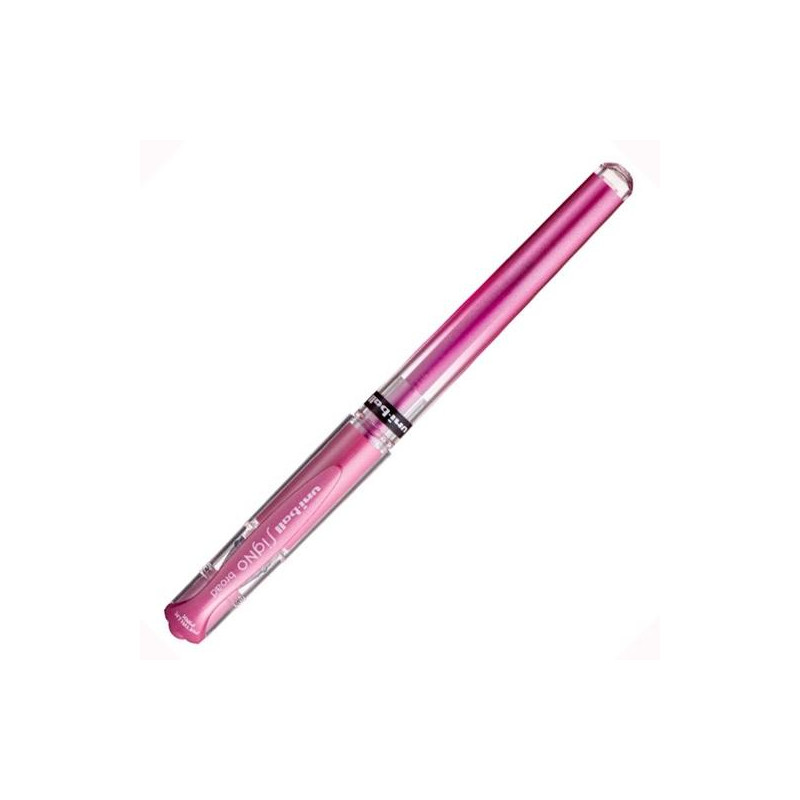 (218966000) UNIBALL ROLLERBALL SIGNO BROAD UM-153 1.0MM ROSA METÁLICO
