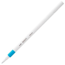 (241158000) UNIBALL EMOTT ROTULADOR DE ESCRITURA Y DIBUJO PEM-SY.8 AZUL CLARO