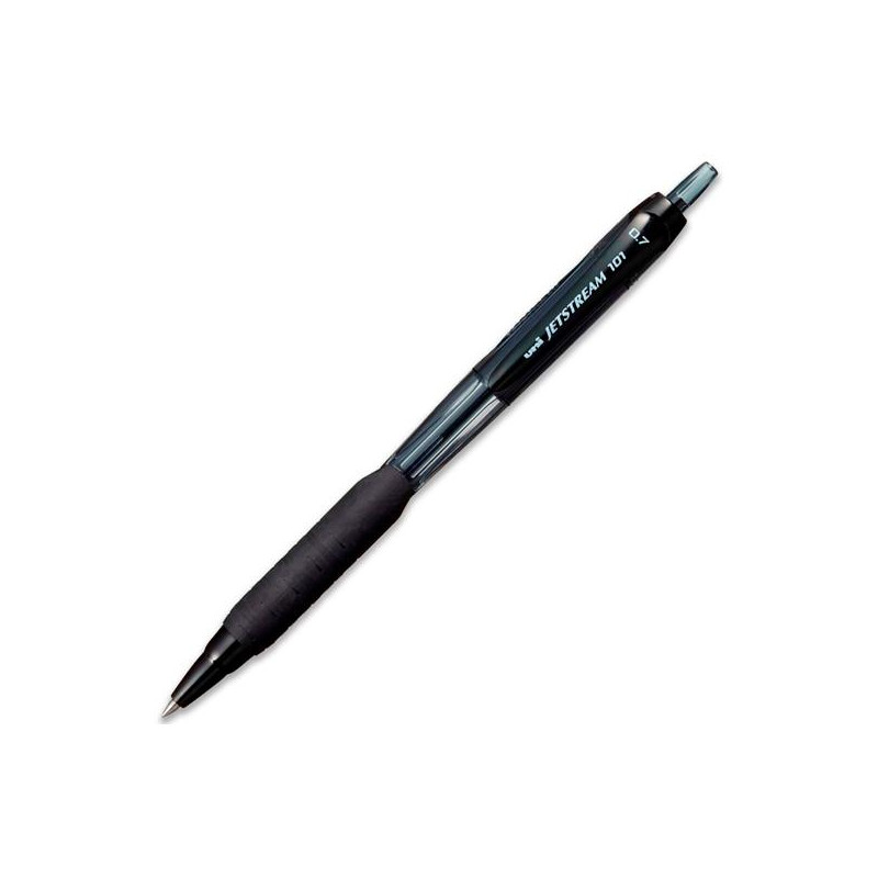 (267161000) UNIBALL ROLLERBALL JETSTREAM SXN-101-07 RETRÁCTIL 0.7MM NEGRO