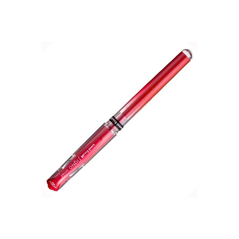 (218933000) UNIBALL ROLLERBALL SIGNO BROAD UM-153 1.0MM ROJO METÁLICO