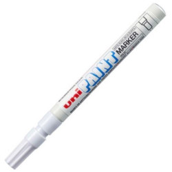 (545491000) UNIBALL MARCADOR PERMANENTE PAINT MARKER PX-20(L) BLANCO