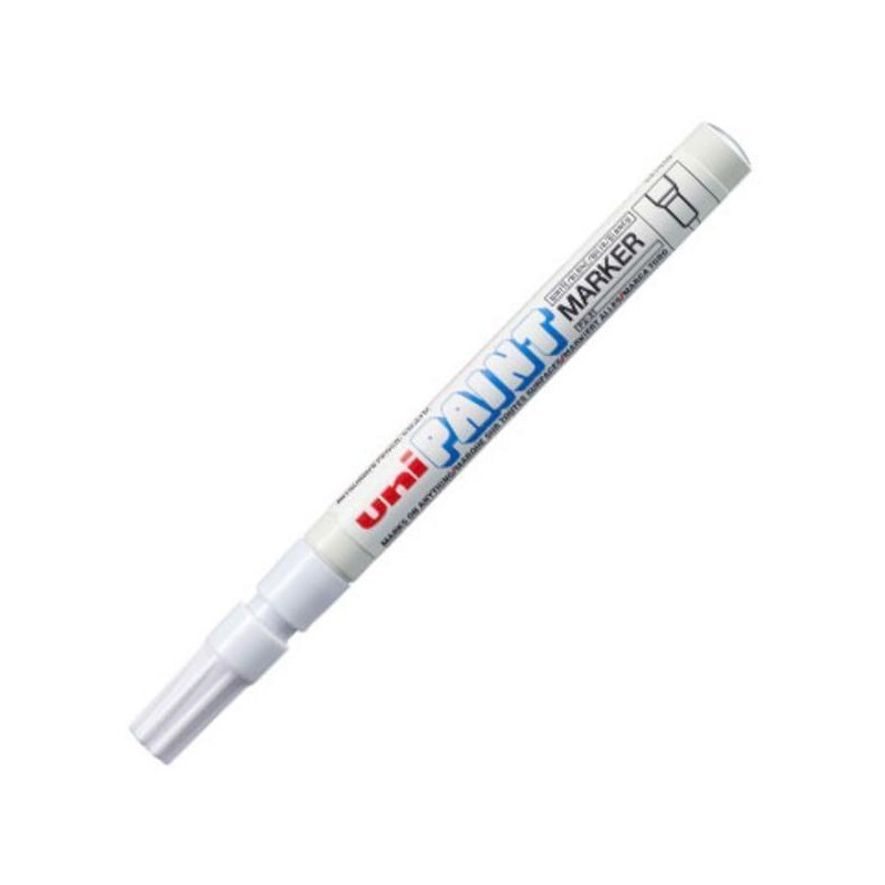 (545491000) UNIBALL MARCADOR PERMANENTE PAINT MARKER PX-20(L) BLANCO